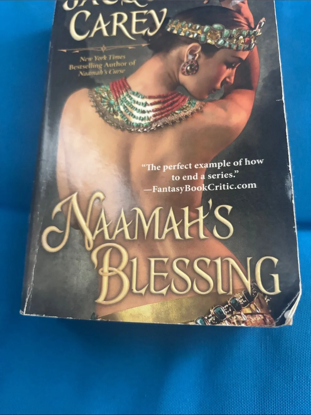 Jacqueline Carey By Naamah’s Blessing Soft Cover Romance NWOTS
